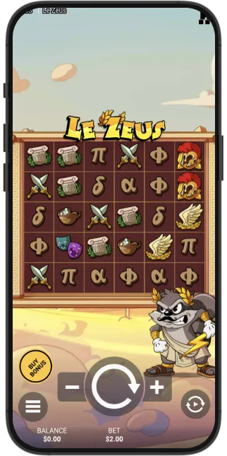 Le Zeus app